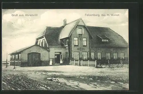 AK Ahrenviöl, Restaurant Felsenburg v. Th. Wohlert