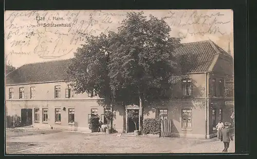 AK Elze i. Hann., Gasthof Schützenhaus