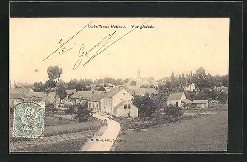 AK Corbeilles-du-Gatinais, Vue générale