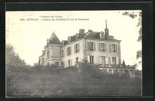 AK Arthon, Château de Corbilly sur la Bouzanne