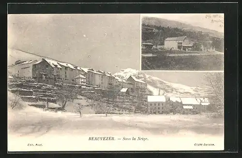 AK Beauvezer, Sous la Neige