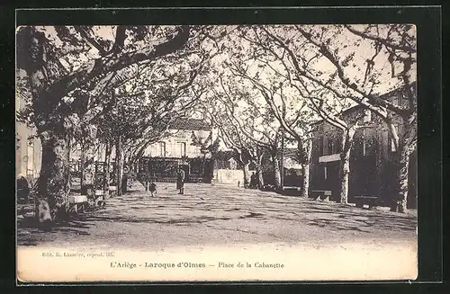 AK Laroque-d`Olmes, Place de la Cabanette