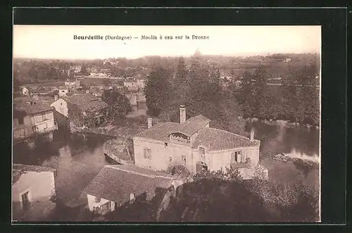 AK Bourdeille, Moulin à eau sur la Dronne