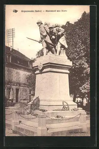 AK Aigurande, Monument aux Morts