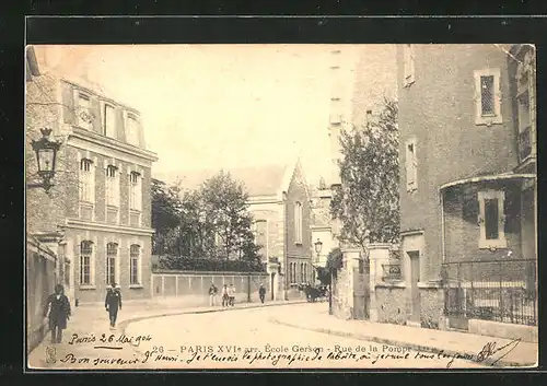 AK Paris, École Gerson, Rue de la Pompe