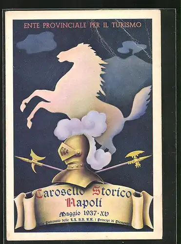 AK Napoli, Carosello Storico, Maggio 1937