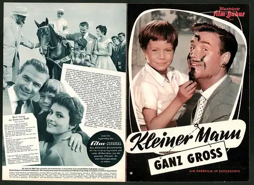 Filmprogramm IFB Nr. 3640, Kleiner Mann ganz gross, Oliver Grimm, Joachim Fuchsberger, Regie: Hans Grimm