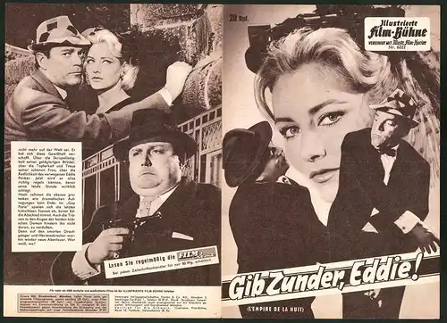 Filmprogramm IFB Nr. 6322, Gib Zunder, Eddie!, Eddie Constantine, Elga Andersen, Regie: Pierre Grimblat