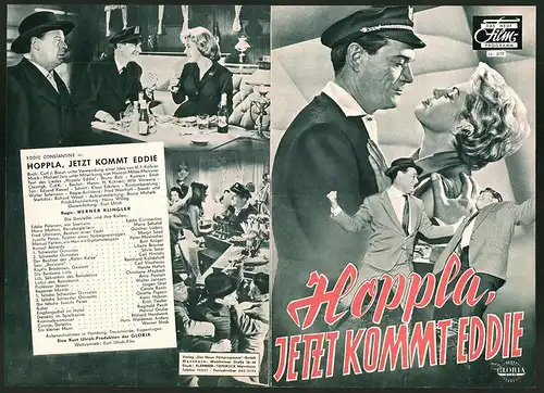 Filmprogramm DNF Nr. 3959, Hoppla, jetzt kommt Eddie, Eddie Constantine, Maria Sebaldt, Regie: Werner Klingler