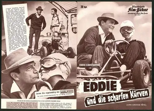 Filmprogramm IFB Nr. 5957, Eddie und die scharfen Kurven, Eddie Constantine, Georges Pougouly, Regie: Claude de Givray