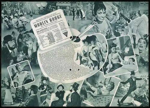 Filmprogramm IFB Nr. 1951, Moulin Rouge, José Ferrer, Colette Marchand, Regie: John Huston