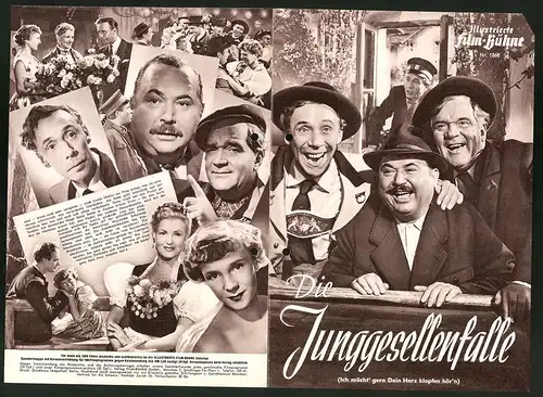 Filmprogramm IFB Nr. 1868, Die Junggesellenfalle, Oskar Sima, Rudolf Platte, Regie: Fritz Böttger