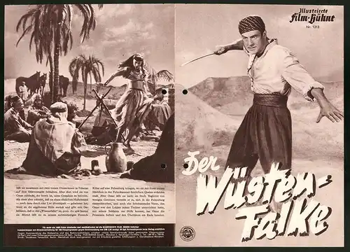 Filmprogramm IFB Nr. 1313, Der Wüstenfalke, Yvonne de Carlo, Richard Greene, Regie: Frederick de Cordova