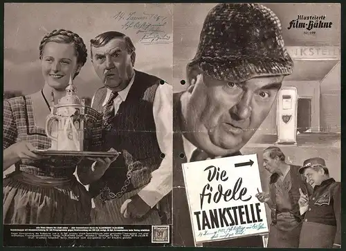 Filmprogramm IFB Nr. 999, Die fidele Tankstelle, Joe Stöckel, Beppo Brem, Regie: Joe Stöckel