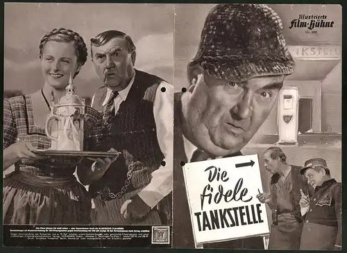 Filmprogramm IFB Nr. 999, Die fidele Tankstelle, Joe Stöckel, Beppo Brem, Regie: Joe Stöckel