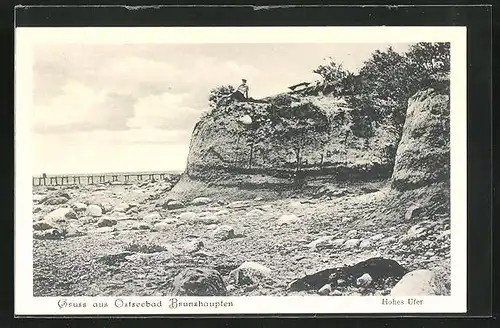 AK Ostseebad Brunshaupten, Strandpartie