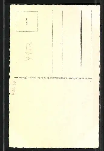 AK Kempen / Rhein, Kuhtor, Strassenpartie