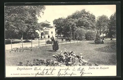 AK Oeynhausen, Partie im Kurpark