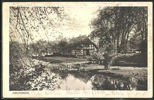 AK Ascheberg, Iyllischer Blick auf das Haus