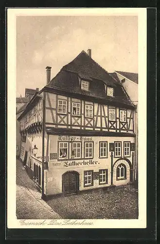 AK Eisenach, Blick auf das Luther-Haus