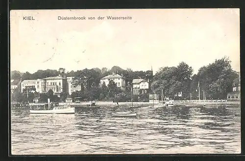 AK Kiel, Düsternbrook von der Wasserseite