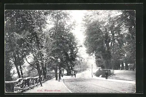 AK Kiel, Sicht auf die Wasser-Allee