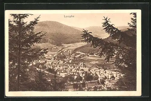 AK Laasphe, Blick über die Ortschaft
