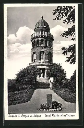 AK Rugard b. Bergen a. Rügen, Ernst-Moritz-Arndt-Turm