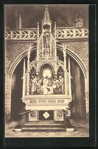 AK Freiberg i. Sa., Altar im Dom