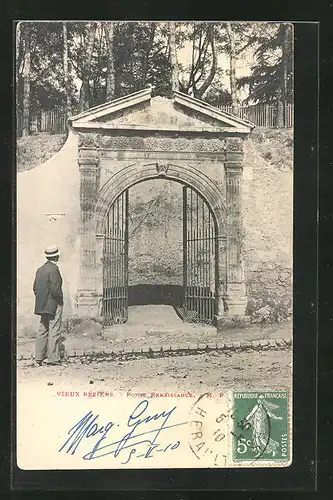 AK Vieux Béziers, Porte Renaissance