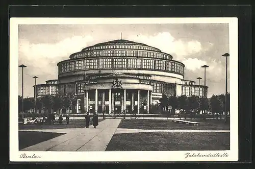 AK Breslau, jahrhunderthalle