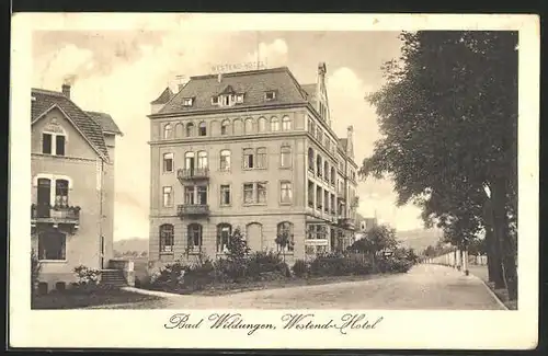 AK Bad Wildungen, Westend-Hotel