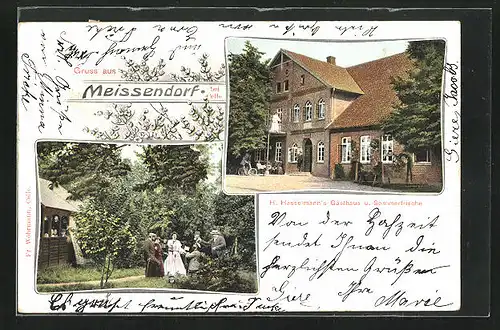 AK Meissendorf, H. Hassekmann`s Gasthaus u. Sommerfrische
