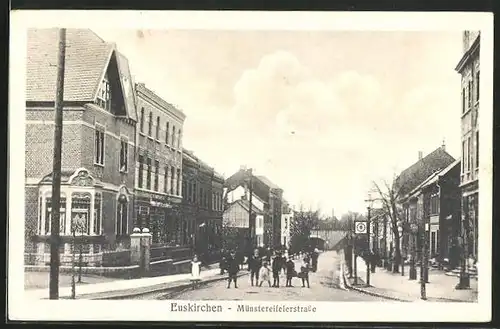 AK Euskirchen, Einwohner auf der Münstereifelstrasse