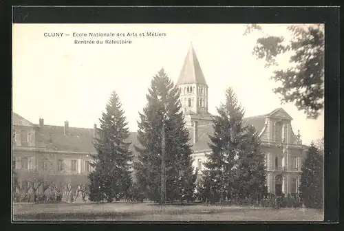 AK Cluny, Ecole Nationale des Arts et Metiers, Rentree du Refectoire