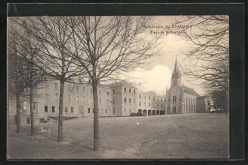 AK Rimont, Seminaire, Facade principale