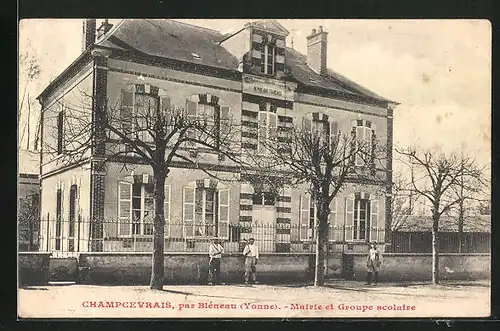 AK Champcevrais, Mairie et Groupe scolaire