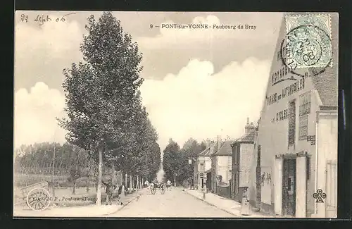 AK Pont-sur-Yonne, Faubourg de Bray