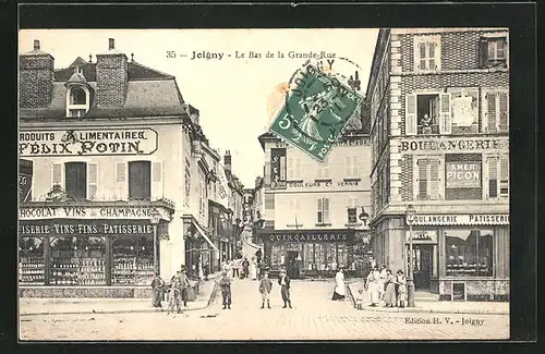 AK Joigny, Le Bas de la Grande-Rue