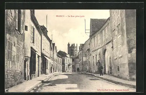 AK Irancy, La Rue principale