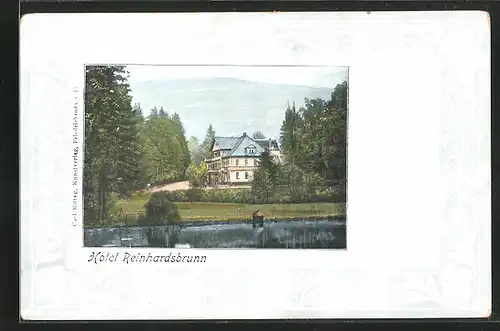AK Friedrichroda, Hotel Reinhardsbrunn