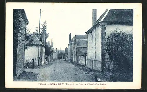 AK Sormery, Rue de l`Ecole des Filles