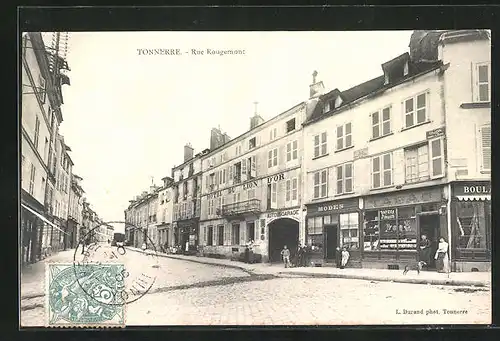 AK Tonnerre, Rue Rougemont