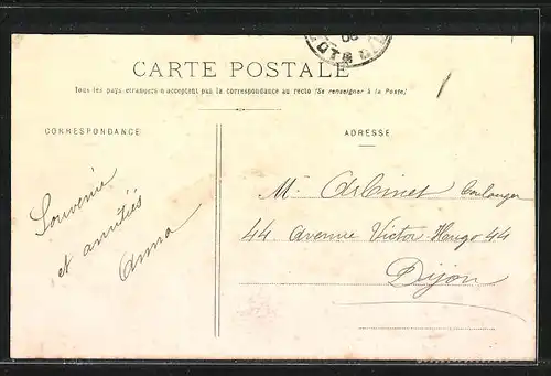 AK Tonnerre, Rue Rougemont