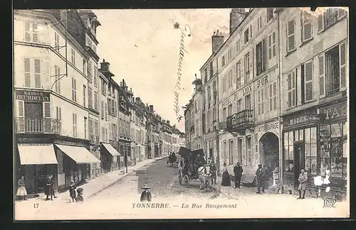 AK Tonnerre, La Rue Rougemont