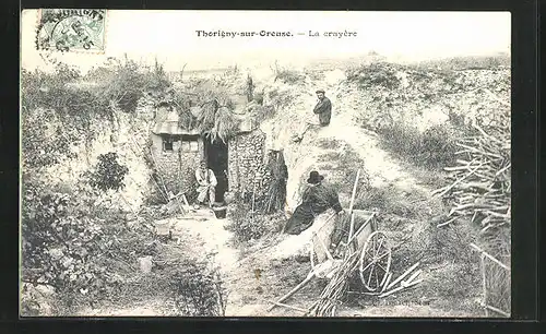 AK Thorigny-sur-Oreuse, La crayère