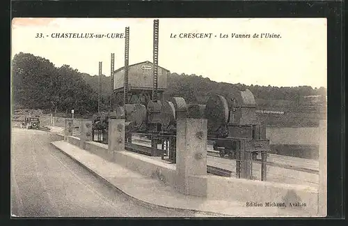 AK Chastellux-sur-Cure, Le Crescent, Les Vannes de l`Usine