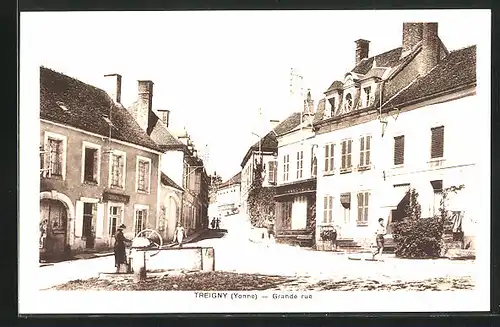 AK Treigny, Grande rue