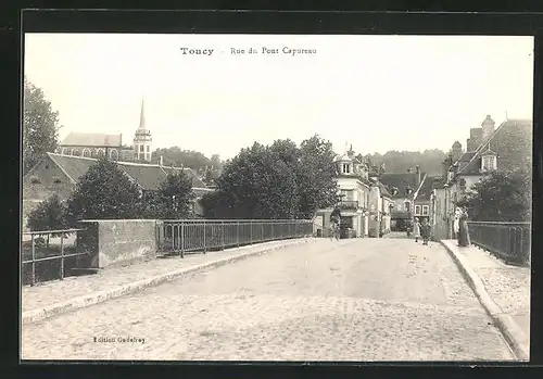 AK Toucy, Rue du Pont Capureau