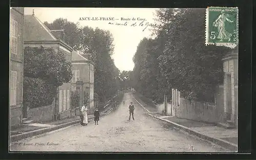 AK Ancy-le-Franc, Route de Cusy